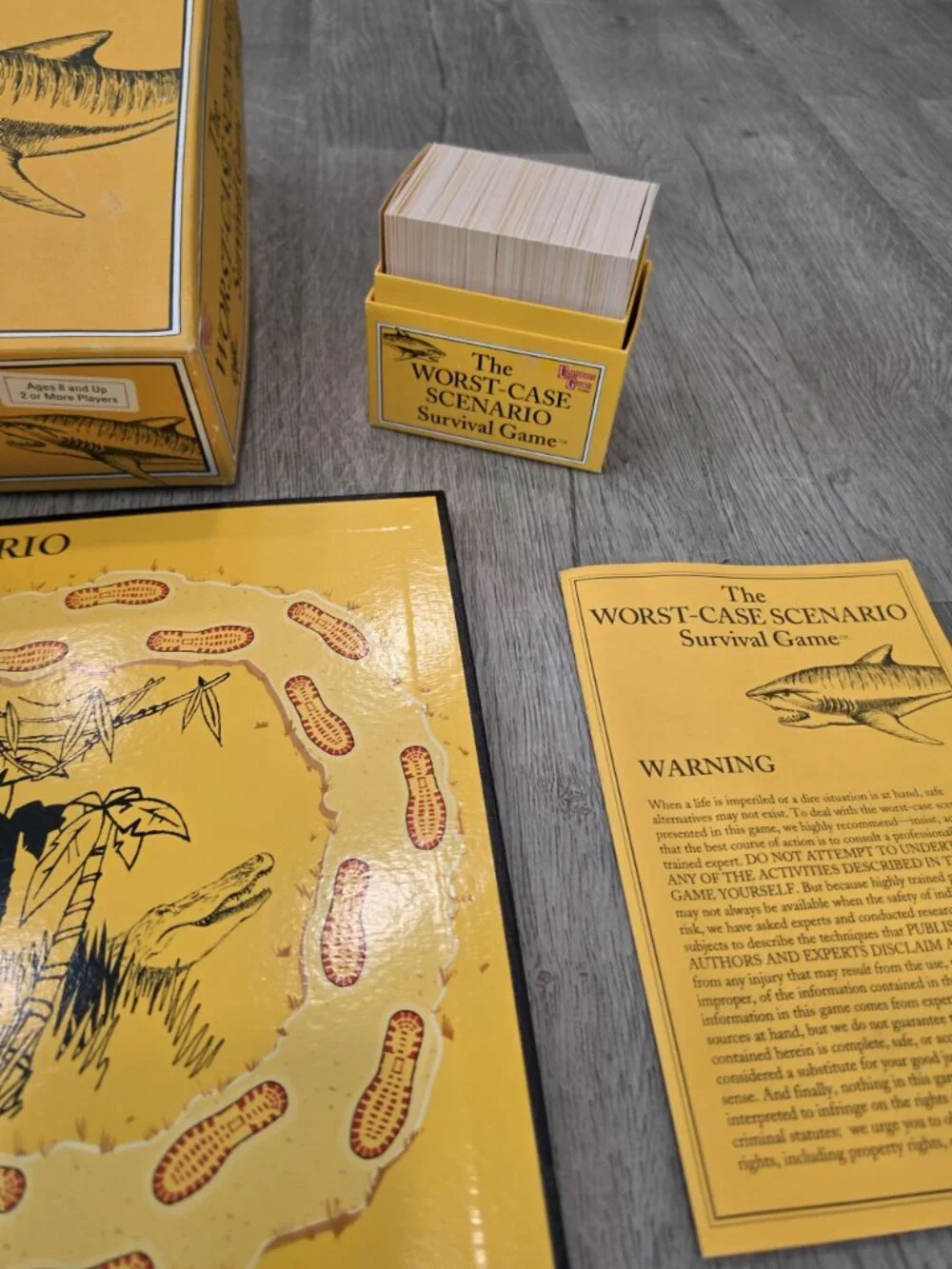 The Worst-Case Scenario Survival Game Board Game By University Games
